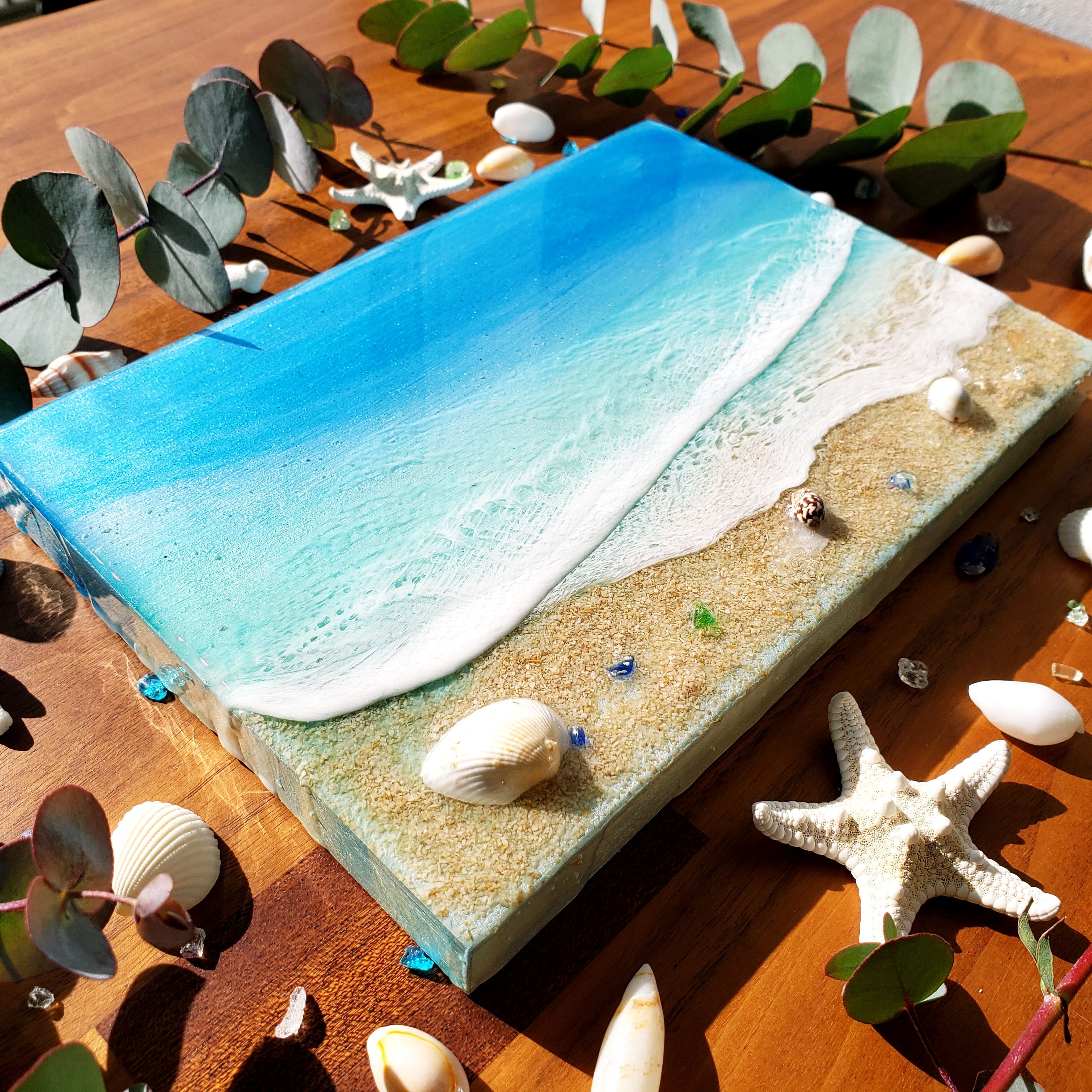 レジンアート 【Small secret beach #3】 Smallサイズ(SM) 15.