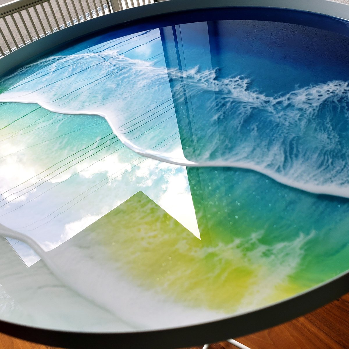 オーシャンアート　カフェテーブル こんにちは❕Ocean table です❕𓇼𓆡𓆉 ランチビュッフェにてお