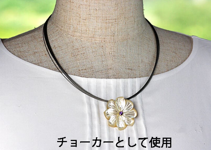 白蝶貝ブローチ BN-13 | 貝工房 かざはな