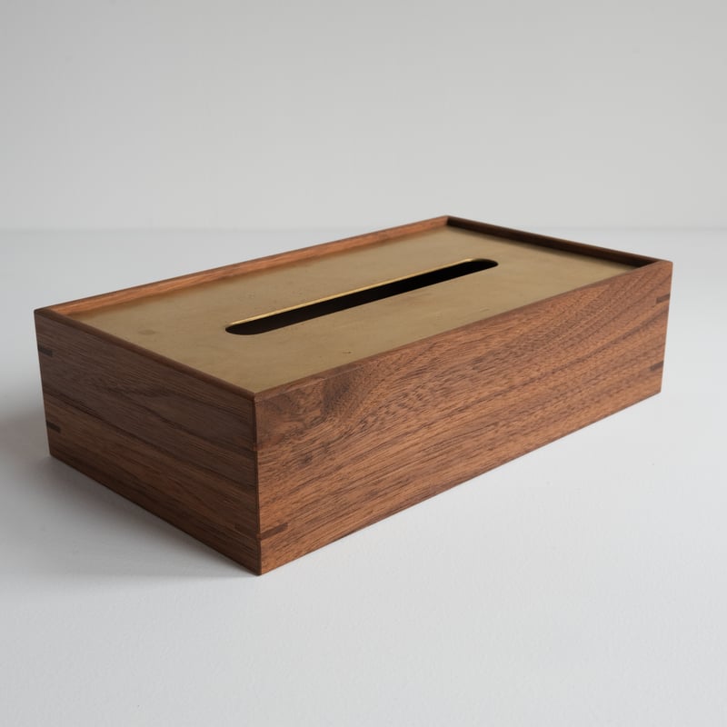 未使用 新品 マスターウォール ティッシュボックス カバー ハーフ ロー BOX MASTERWAL TISSUE BOX COVER HALF(LOW レッドオーク)の通販