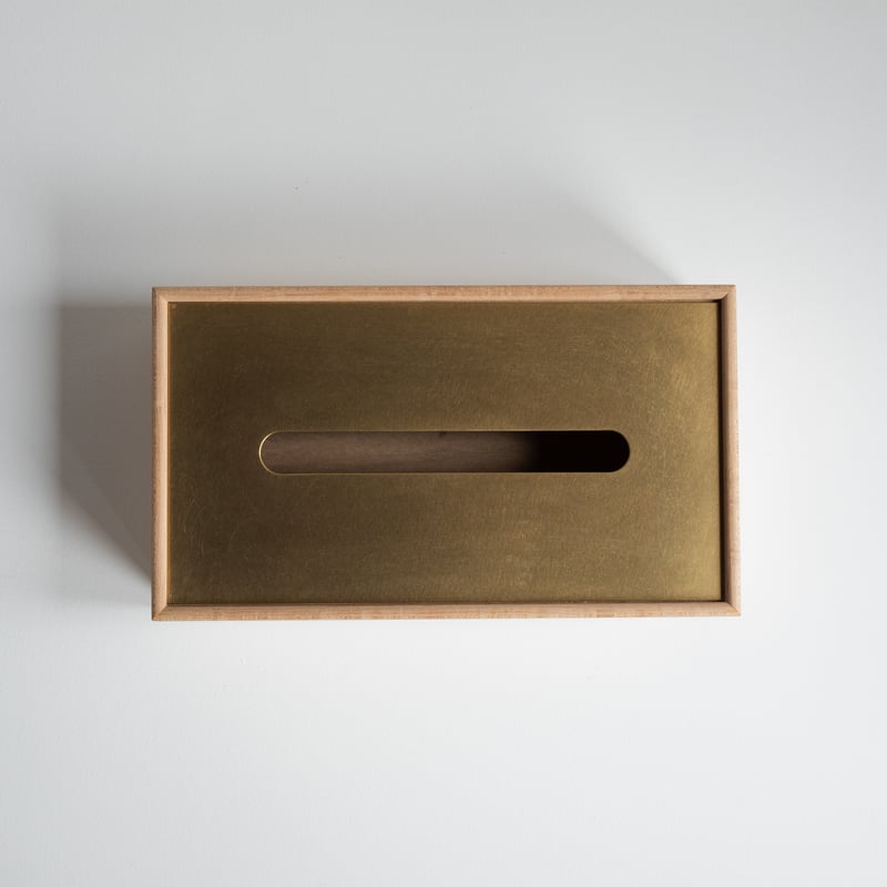 ティッシュケース【ウォールナット】 | HANANOKI FACTORY