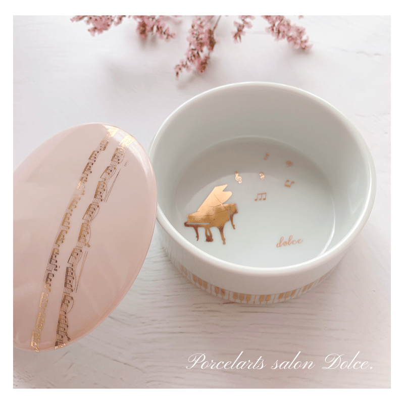 ミュージック転写紙をメインに使用！！ポーセラーツ体験レッスン