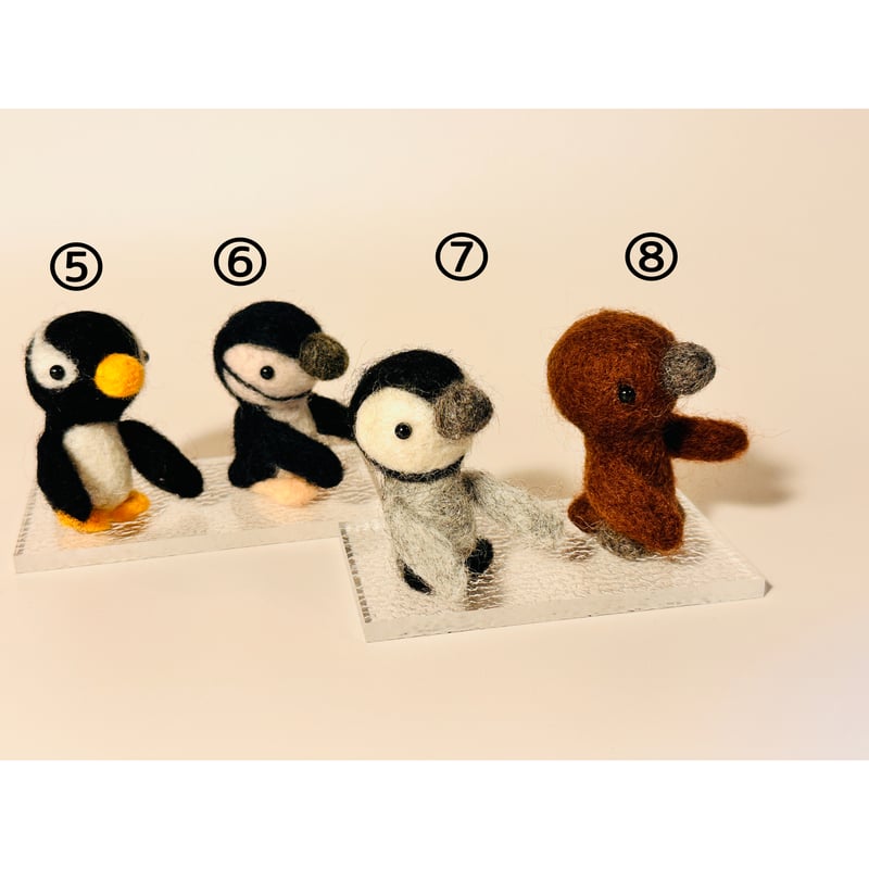 ペンギン羊毛フェルト人形 | ペンギンカフェのペンギン屋さん