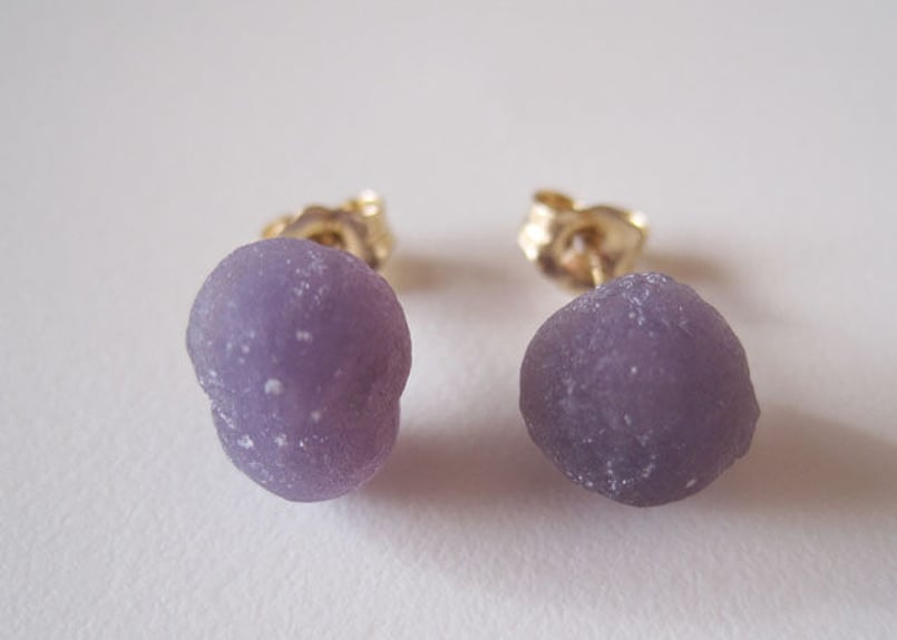 ミント カルセドニー ピアス 14KGF ハワイ BellaAnela #487 ミント カルセドニー ピアス 14KGF ハワイ BellaAnela #487 ピアス