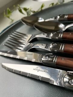 Claude Dozorme Laguiole テーブルナイフ 6本セット CLAUDE