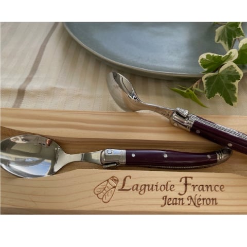 ☆LAGUIOLE ナイフ&フォーク&スプーン2セット＋パレットナイフ2本