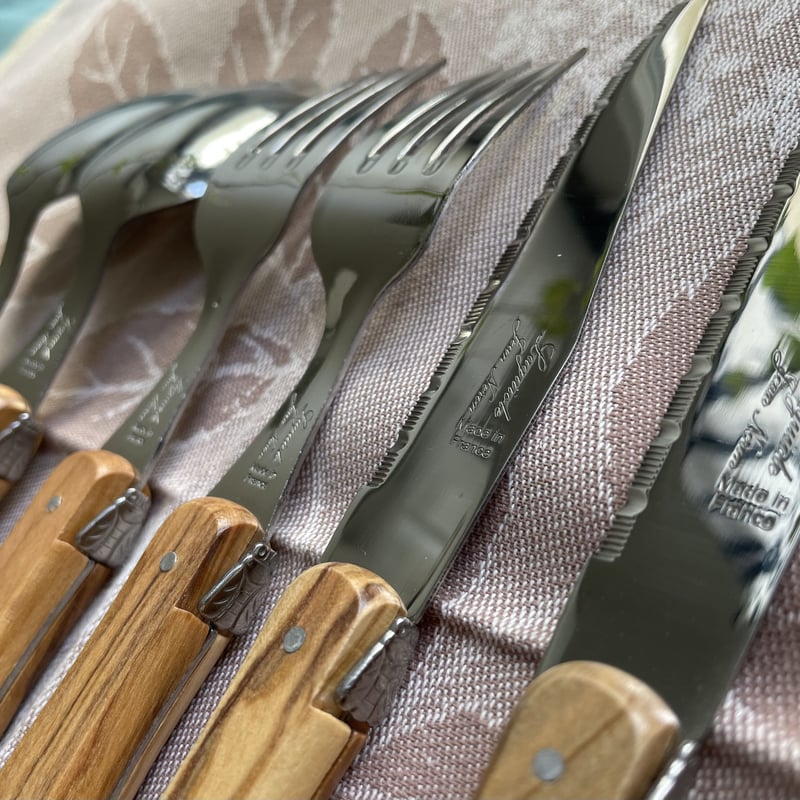 量産品オリーブ6本セットOliveナイフ2本+フォーク2本+ 量産品オリーブ6本セットOliveナイフ2本+フォーク2本+