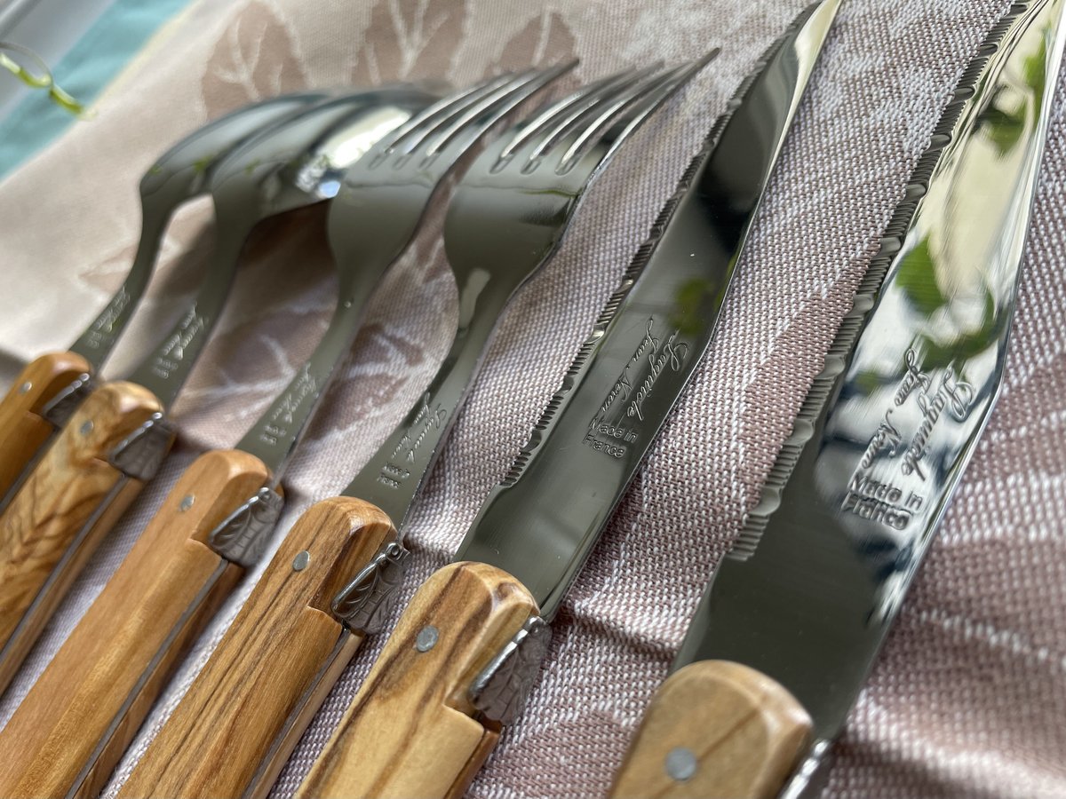 量産品オリーブ6本セットOliveナイフ2本+フォーク2本+ 量産品オリーブ6本セットOliveナイフ2本+フォーク2本+