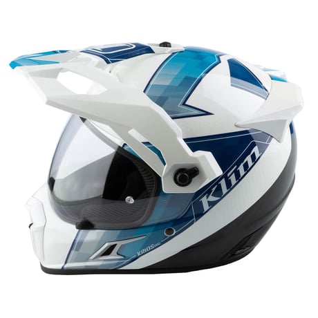 KRIOS PRO HELMET ECE/DOT<SPECTRUM WHITE - BLUE>