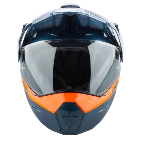 X1 ALPHA HELMET ECE/DOT<GLOSS CONCEPT PETROL - STRIKE ORANGE>