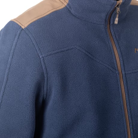 TETON CREST FLEECE JACKET<INSIGNIA BLUE - COCOA BROWN>