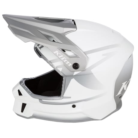 F3 HELMET ECE<ICON WHITE - MONUMENT GRAY>