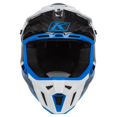 【取寄商品】F3 CARBON HELMET ECE<DNA ELECTRIC BLUE LEMONADE - WHITE>