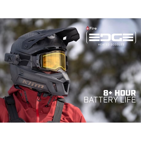 EDGE EFIRE GOGGLE <SLOPE ELECTRIC BLUE LEMONADE DARK SMOKE BLUE MIRROR>