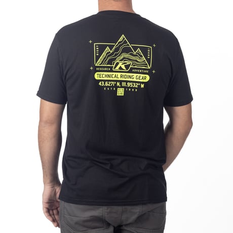 DESTINATION TRI-BLEND TEE<BLACK - HI-VIS>