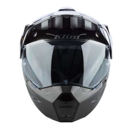 X1 ALPHA HELMET ECE/DOT<PATRIOT - GLOSS METALLIC GUNMETAL BLACK>