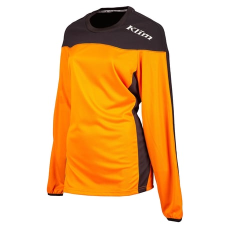 【女性用】REBELLE JERSEY<EMBER ORANGE - BLACK>