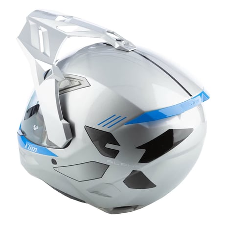 X1 ALPHA HELMET ECE/DOT<GLOSS CONCEPT HIGH-RISE - ELECTRIC BLUE LEMONADE>