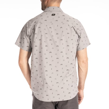 RAMBLER STRETCH SHIRT<MONUMENT>