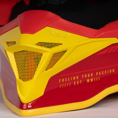 【取寄商品】ATMOSPHERE HELMET<Flamin Hot - Gloss Finish>　snow向け