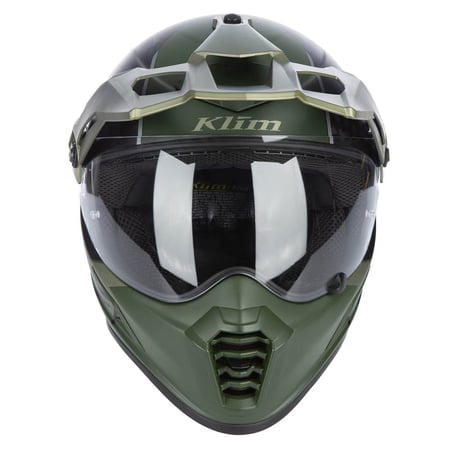 KRIOS PRO HELMET ECE/DOT<ECHO MATTE BLACK - RIFLE GREEN - OIL GREEN>