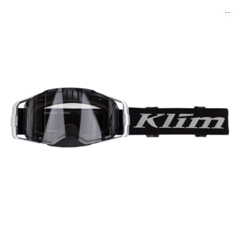 EDGE OFF-ROAD GOGGLE<FOCUS METALLIC SILVER CLEAR LENS>