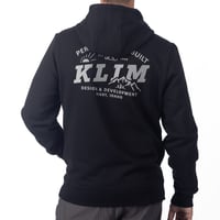 LOST RIVER HOODIE<BLACK - MONUMENT>