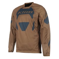 MOJAVE JERSEY<QUEST GOLDEN BROWN - PETROL>