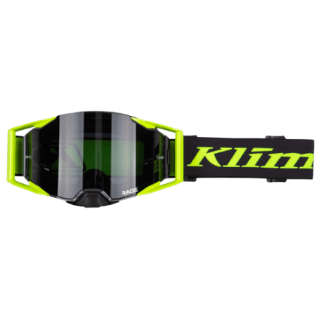 RAGE OFF-ROAD GOGGLE<ASPHALT - HI-VIS DARK SMOKE LENS>