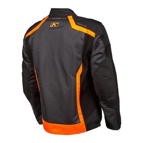 INDUCTION JACKET<BLACK - STRIKE ORANGE>