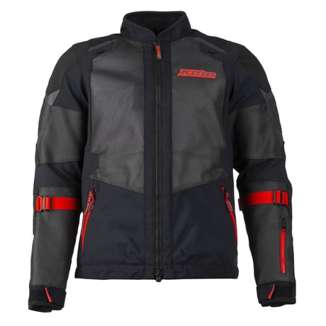BAJA S4 JACKET<BLACK - FIERY RED>