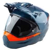 X1 ALPHA HELMET ECE/DOT<GLOSS CONCEPT PETROL - STRIKE ORANGE>