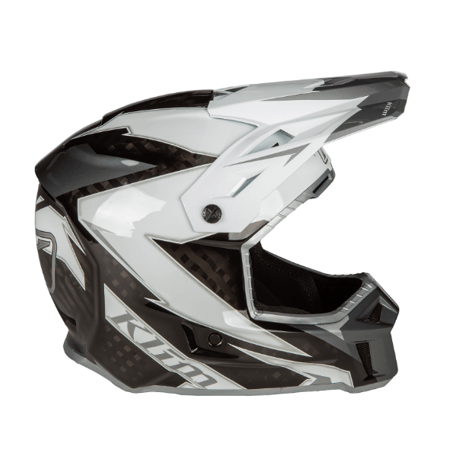 【取寄商品】F3 CARBON OFF-ROAD HELMET ECE<LIGHTNING WHITE>
