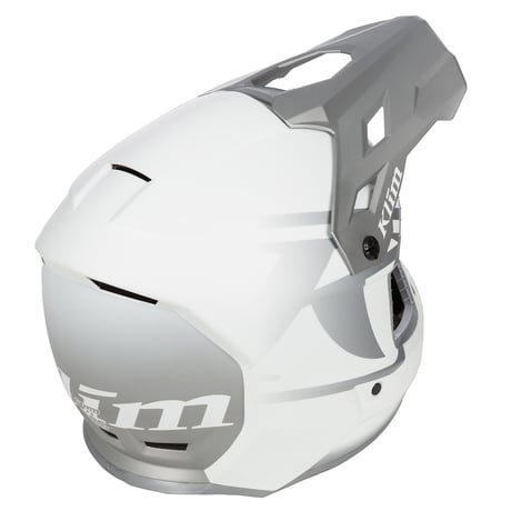 F3 HELMET ECE<ICON WHITE - MONUMENT GRAY>