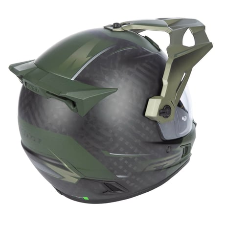 KRIOS PRO HELMET ECE/DOT<ECHO MATTE BLACK - RIFLE GREEN - OIL GREEN>