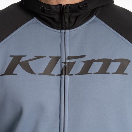 STEALTH HOODIE<BLUE FUSION - BLACK>