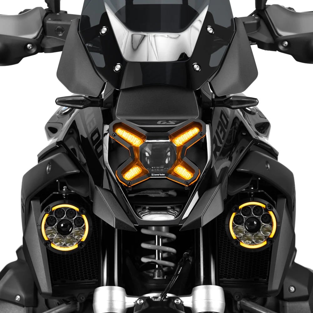 Lone Rider ヘッドライトガード　R1250GS/GSA Headlight Protector for BMW R 1200/1250 GS by Lone Rider