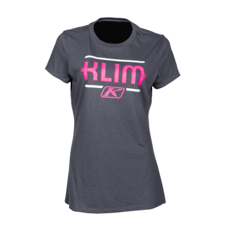 【女性用】KUTE CORP SS T<CHARCOAL - KNOCKOUT PINK>