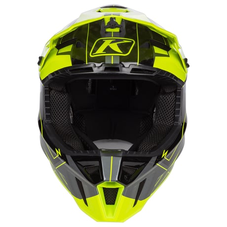 F3 CARBON HELMET ECE<VELOCITY BLACK - HI-VIS>