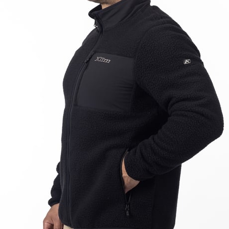 HIGH PILE JACKET<BLACK>
