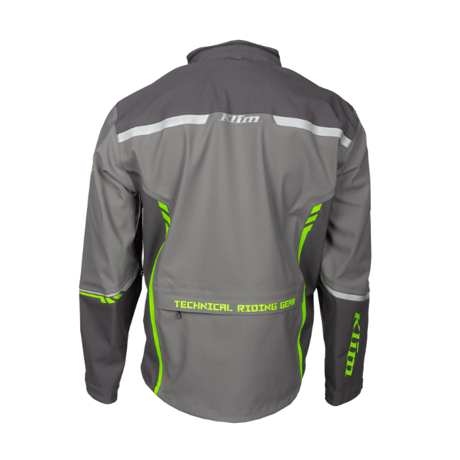 ENDURO S4 JACKET<CASTLEROCK GRAY - ELECTRIK GECKO>