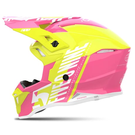 【取寄商品】ATMOSPHERE HELMET<Watermelon - Gloss Finish>　snow向け