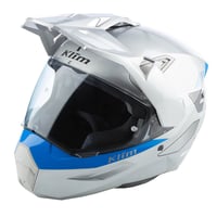 X1 ALPHA HELMET ECE/DOT<GLOSS CONCEPT HIGH-RISE - ELECTRIC BLUE LEMONADE>