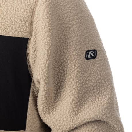 HIGH PILE JACKET<MONTANA TAN - BLACK>