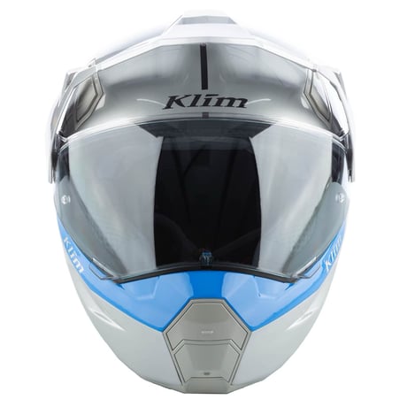 X1 ALPHA HELMET ECE/DOT<GLOSS CONCEPT HIGH-RISE - ELECTRIC BLUE LEMONADE>
