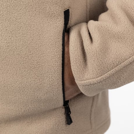 TETON CREST FLEECE JACKET<MONTANA TAN - BLACK>