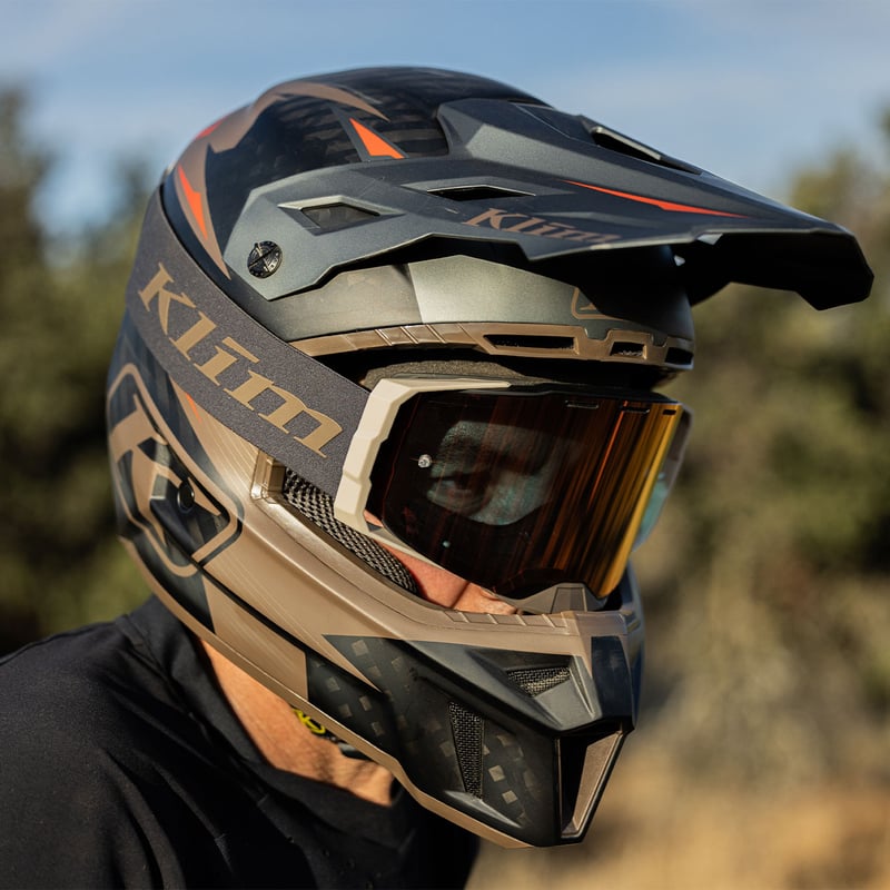 EDGE OFF-ROAD GOGGLE<ASPHALT TEAK SMOKE BRONZE
