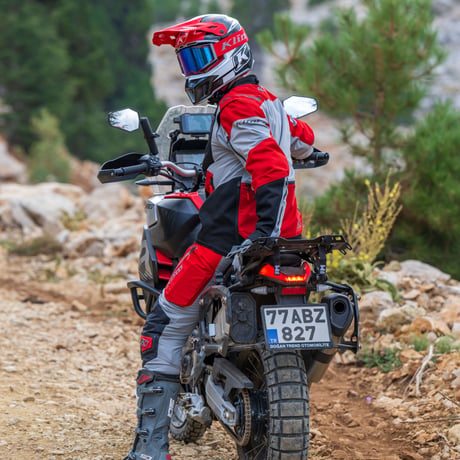 DAKAR JACKET<MONUMENT GRAY - REDROCK>