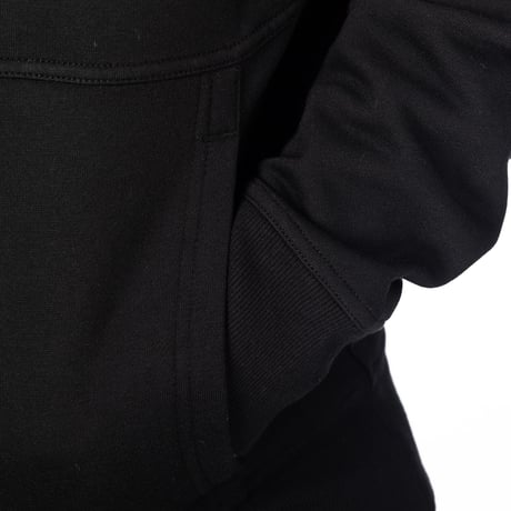 LOST RIVER HOODIE<BLACK - MONUMENT>