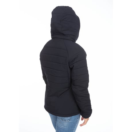 【女性用】WAVERLY STRETCH INSULATED HOODED JACKET<BLACK>